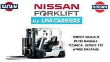 NISSAN FORKLIFT Service Manuals-Parts Manuals on a USB Flash Drive. picture