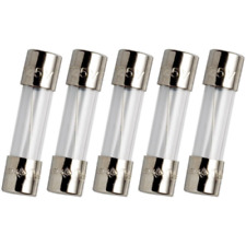 5 Pcs  Fast-Blow Fuse 15A 250V Glass Fuses 5 x 20 mm (15 amp) picture