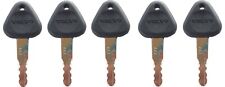 5 Replacement OEM Style Volvo & Samsung Excavators Equipment Ignition Keys     picture