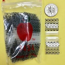 3434 MINI Design Zip Bags 1000PCS 3/4