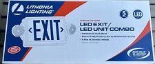 Lithonia Lighting LHQM LED R M6 Quantum White LED Exit and Emergency Light Combo picture
