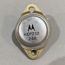 Vintage Motorola HEP 232 - 248 PNP Germanium Power Transistors picture