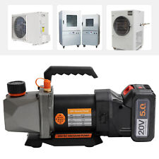 2.5CFM Single-Stage Vacuum Pump 20V W/Lithium Battery For Air Conditioner picture