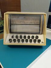 Vintage Battery Powered Telephone Directory Rolodex Mid Century Push Button Cool picture
