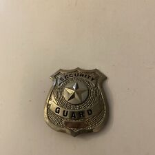VINTAGE SECURITY GUARD BADGE picture