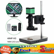 48MP 1080P HDMI Digital Industry Video Microscope Camera C-mount Lens USB  picture