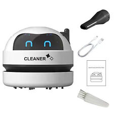 Vacuum Cleaner 360 Degree Cleaning Clean Office Desk Vacuum Cleaner Cartoo White picture