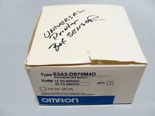 New Open Box Omron E3A2-DS70M4D Photoelectric Diffuse Switch 70cm Relay W/ Timer picture