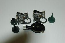 VINTAGE WELCH ALLYN OPHTHALMOSCOPE AND TWO OTOSCOPES AND STUFF picture