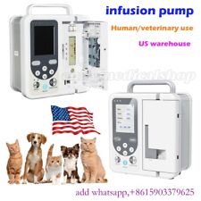 Portable Volumetric Infusion Pump IV Fluid Flow Control LCD Alarm Human / VET picture