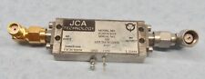 JCA Microwave Amplifier JCA910-3319 9 to 10 GHz Low Noise LNA 2 ea SMA Elbows picture