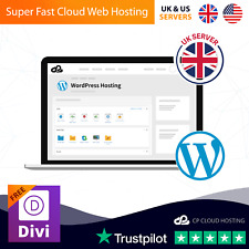 1 Year Web Hosting Unlimited WordPress Website Hosting with Free SSL CDN DIVI picture