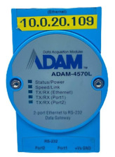 ADVANTECH ADAM-4570L 2-PORT RS-232 SERIAL DEVICE SERVER picture