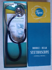 MINT VTG TYCOS DOUBLE-HEAD STETHOSCOPE HOWELL DESIGN #7032: BOX & INSTRUCTIONS picture