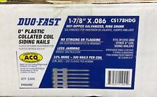 @ Duo- Fast 0 Degree Plastic Collated Coil Siding Nails 1-7/8” x .086 CS178HDG picture