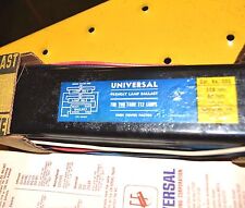 NEW UNIVERSAL BALLAST 2-40W Fluorescent Lamp 120V Preheat NOS 203 NEW Imperfect picture