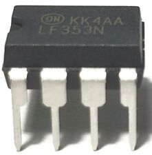 5PCS ON Semiconductor LF353N LF353 Dual Wide Bandwidth JFET Input Op-Amp IC New picture