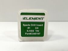 ELEMENT 3345197 S.HSS New Spade Drill Insert 3/4