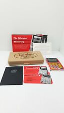Vintage Stokes The Educator Elementary No.202 Overhead Calculator Solar Case New picture
