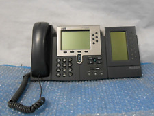 Cisco IP Phone Desktop Telephone CP-7960G With CP-7914 Unified Expansion Module picture