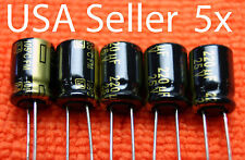 5x Panasonic FM 220uF  25V Low-ESR Electrolytic Capacitor. NEW, USA Seller picture