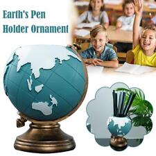 Vintage Pen Holder Cup Globe Like Pen Pencil Holder Pen Cup Desktop Pen Hol Y2D9 picture