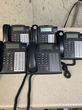 ESI 48 Key H DFP Black Digital Display Charcoal Phones With Stands (Lot of 5) picture