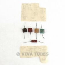 Vintage Lot of 116 Small Mica Capacitors, Various Brands & Ratings picture