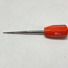 Vintage Malco A1 Scratch Awl, Orange Handle picture