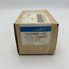 Johnson Controls T22ABC-C1 Heating Thermostat NOS picture