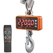 VEVOR Digital Crane Scale Industrial Hanging Scale 2200 lbs/1000 kg Heavy Duty picture