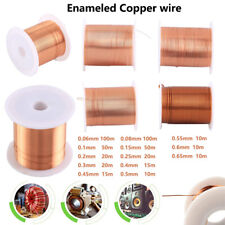0.04mm-1.3mmCopper Lacquer Wire Cable Copper Wire Magnet Wire Enameled Copper picture
