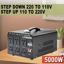 5000W Peak Voltage Transformer Step Up Step Down Converter 110V-220V 220V-110V picture