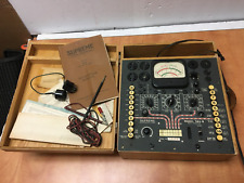 VINTAGE Supreme Model 504-B Vacuum Tube Tester for parts or repair picture