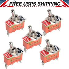 5x Waterproof Heavy Duty Toggle Switch ON/OFF 2 Terminal Car Boat SPST 15A 250V picture