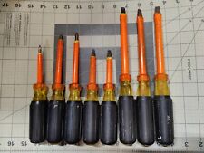 8 CEMENTEX 1000V Mixed Insulated HIGH VOLT Screwdrivers Set Phillips Standard  picture
