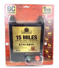 American Farm Work Electric Fence Controller DC Power 15 Miles New In Open Pack picture