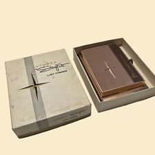 60s Autodex Starflite list finder, vintage 1960s atomic desk note pad picture