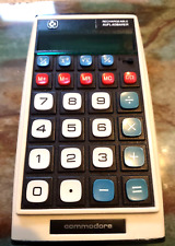 Commodore 9R-25 Rechargeable Calculator 4.5v Vintage Retro NICE picture