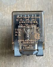 UNI-GUARD SWITCHES A410-361590-00 125-1-08 RELAY COIL 24VDC 10 PIN picture