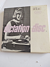 Dictation Disc DDC Shorthand Speed Development 45RPM RECORDS Set 41 picture