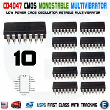 10PCS CD4047B Low-Power Monostable/Astable Multivibrator CD4047BE CMOS DIP-14 picture
