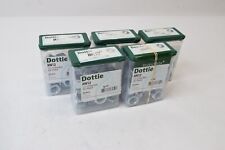 Lot of 5 Pack of 25 Dottie HN12 1/2 -13 Zinc Plated Hex Nuts picture