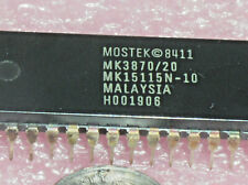 1 MOSTEK MK3870/20 3870 SINGLE MOS CHIP 8-BIT MICRO COMPUTER 2048 ROM USA picture
