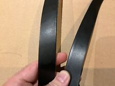 PILTZ Quality Black Leather Straps -High Grade 3/16 thick English Bridle Leather picture