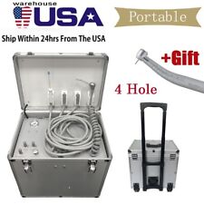 Dental Rolling Case Delivery Unit 3 Way Syringe Suction System 4H+Gift CE picture
