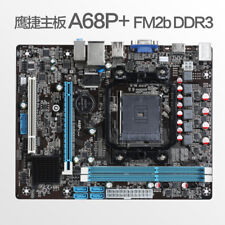 AMD A68P+ FM2b DDR3 computer motherboard supports FM2/FM2+ HDMI VGA USB3.0 picture