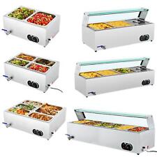 Commercial Food Warmer 1200W Bain Marie Steam Table Buffet Server picture