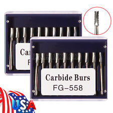 20pcs Dental Tungsten Carbide Burs FG558 1.6mm for High Speed Handpiece picture