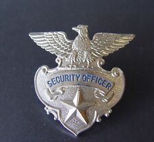 Vintage Security Office Star Hat Badge picture